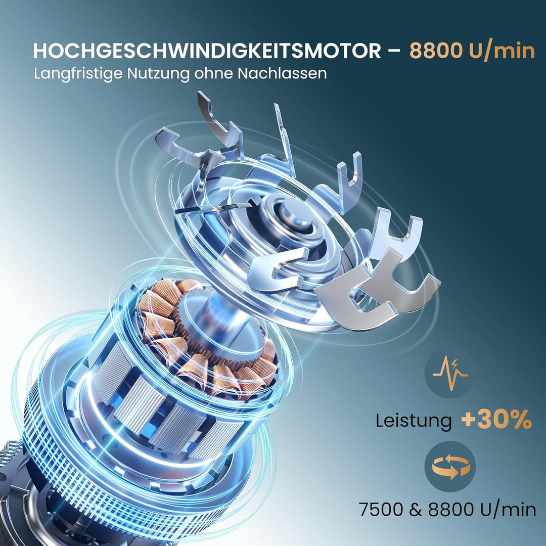7D PRO Glatzen Rasierer Herren,MAXGROOM IPX6 Wasserdicht Kopfrasierer Glatze mit Magnetische Schwebe