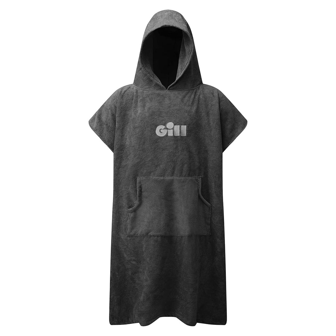 Gill Wickelbademantel, Handtuch, Poncho mit Kapuze Einheitsgrösse Grau, Einheitsgrösse Grau