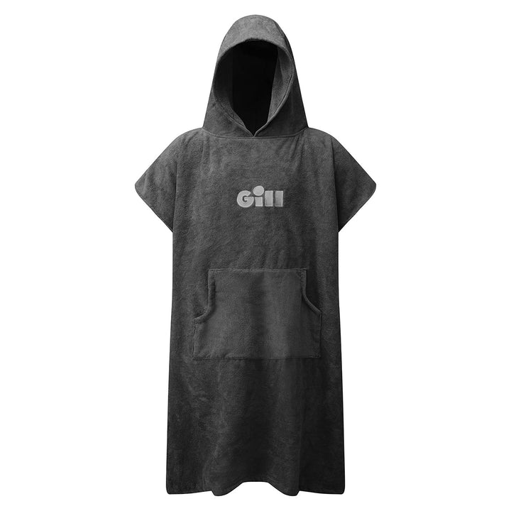 Gill Wickelbademantel, Handtuch, Poncho mit Kapuze Einheitsgrösse Grau, Einheitsgrösse Grau