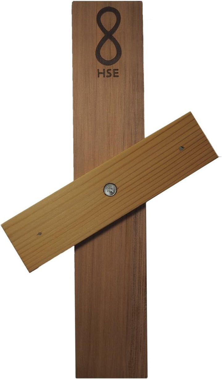 Home Sauna Experience Hse Deluxe Cedar Wand- Rotating Sauna Sand Timer 15 Minuten Weiss 15 Minutes W