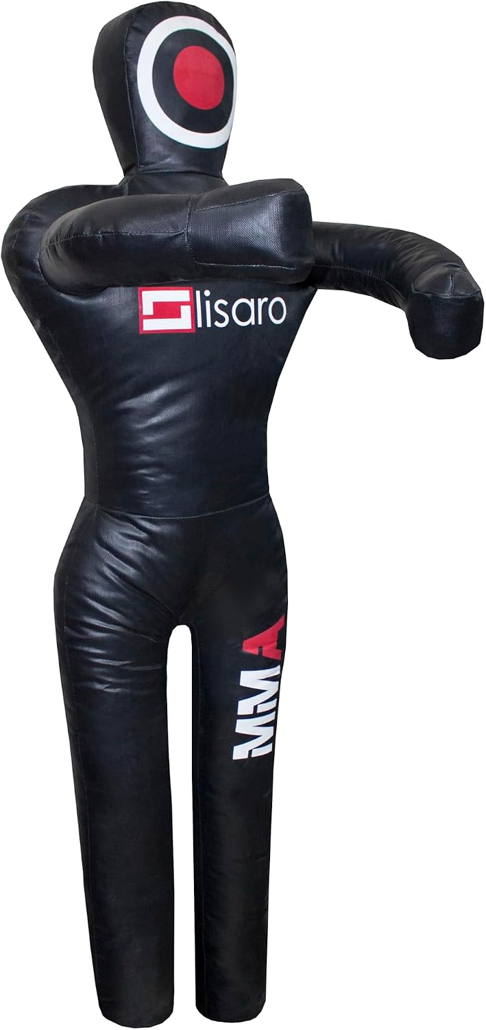 Lisaro Kunstleder - Wurfpuppe - Grappling - Dummy für MMA Kampfsport, Jiu Jitsu, Judo, Ringen, Wrest