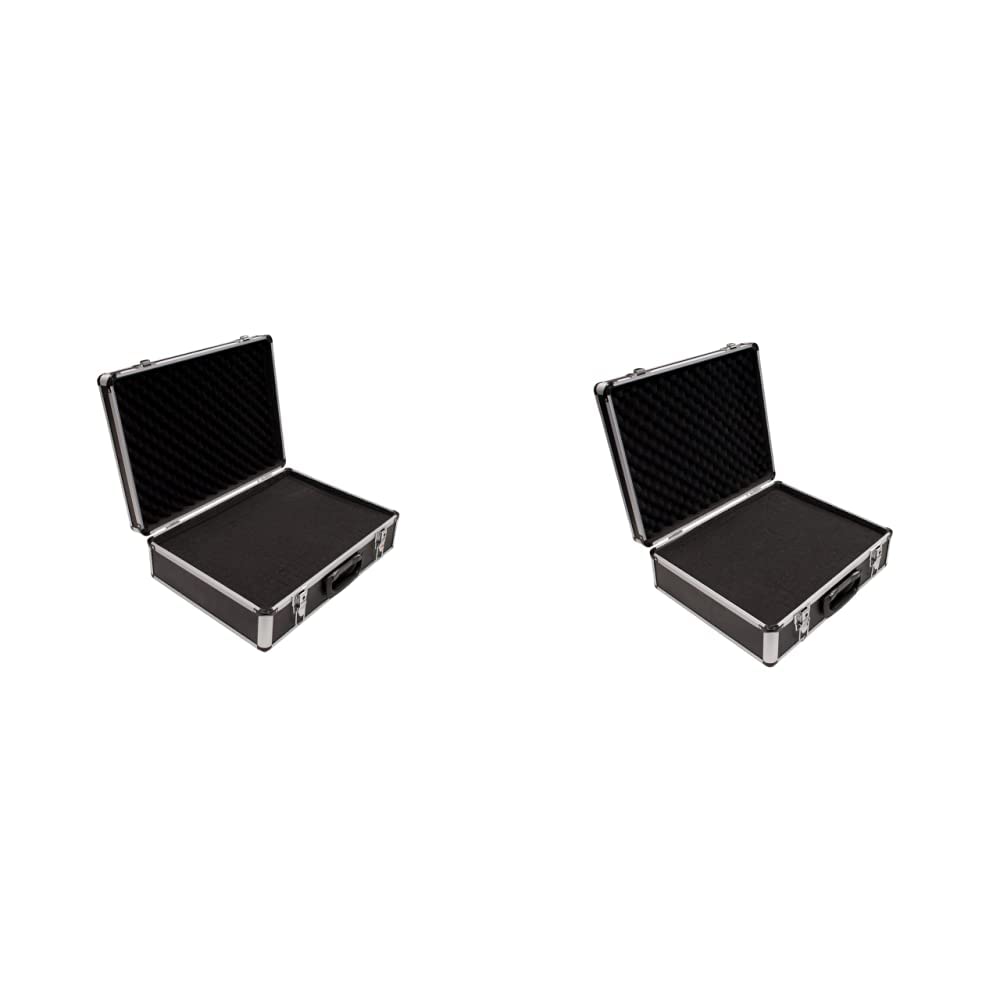 PeakTech P 7310 7310 – Universal Koffer für Messgeräte, Abschliessbar, Staubschutz, XL - 460x330x150