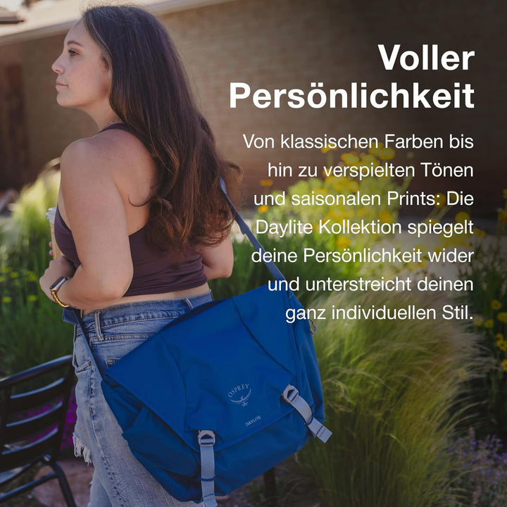Osprey Daylite Unisex Messenger-Tasche Magma Brown/Tungste O/S - Fassungsvermögen 12L, Magma Brown/T