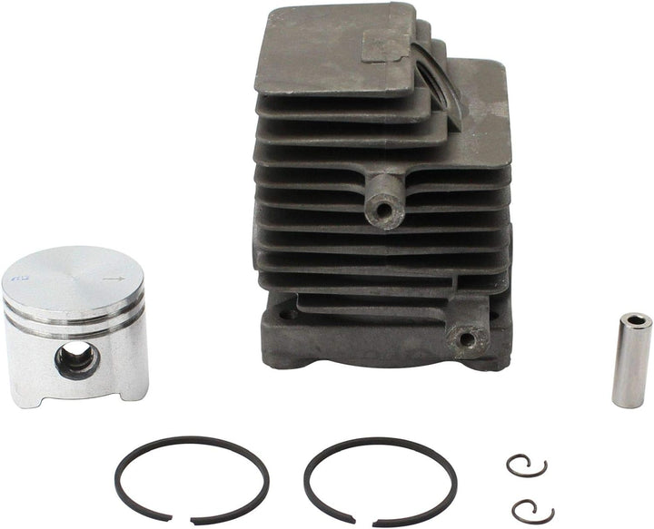 SECURA Kolben + Zylinder Ø34mm kompatibel mit Stihl FS80 Motorsäge