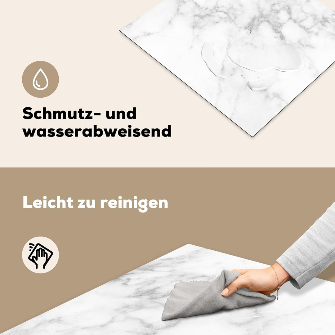 Herdabdeckplatte Einteilig Ceranfeld Abdeckplatte für Induktionsschutz Ceranfeldabdeckung Vinyl Herd