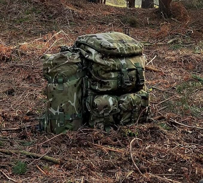 Kitpimp Pathfinder Bergen Mk2 MTP Bergen Rucksack 150 Liter – MTP – Der wahre Rucksack eines Spartan