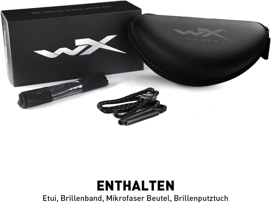 Wiley X │ WX Climb | Sonnenbrille Herren | Sonnenbrille Herren Polarisiert │ 100% UVA/UVB-Schutz | I