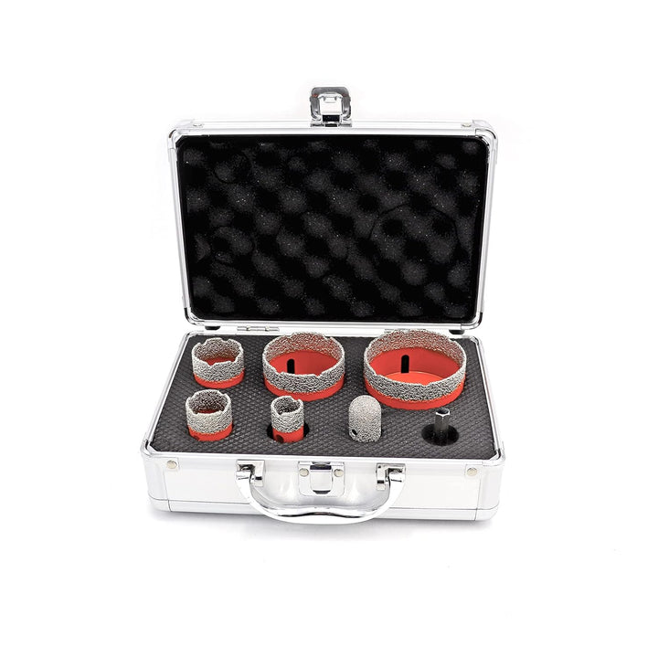 Diamant Bohrkrone 20/28/35/55/68mm Fliesenbohrersets 20mm Fingerfräser Sechskantschaft Adapter für P