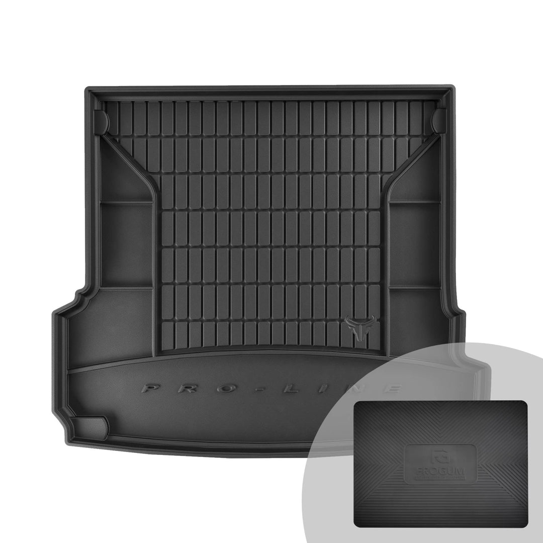 FROGUM ProLine 3D Gummimatte Exklusive Auto Kofferraummatte Kofferraumwanne für Audi Q7 II ab 2015 |