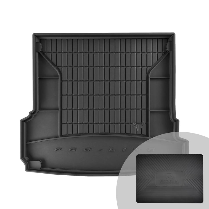 FROGUM ProLine 3D Gummimatte Exklusive Auto Kofferraummatte Kofferraumwanne für Audi Q7 II ab 2015 |