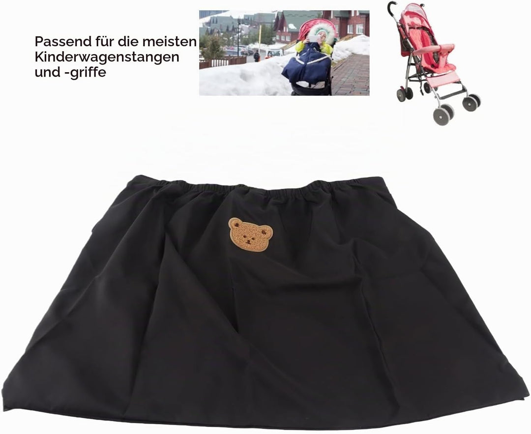 Fafeicy Kinderwagen-Taschen-Organizer, Universelle wasserdichte Kinderwagen-Tasche, Kinderwagen-Zube