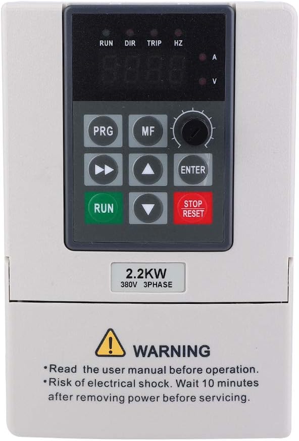 Frequenzumrichter, Frequenzumrichter mit 380 V, 2,2 kW VFD zur Steuerung der Motordrehzahl, 3-phasig