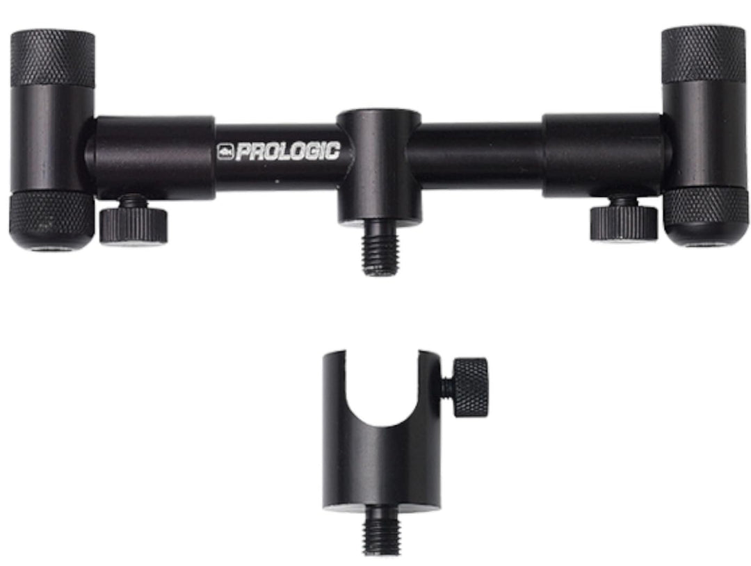Prologic Rutenauflage für Banksticks zum Karpfenangeln 15-25cm Element Quick Release 2 Rod Buzz Bar