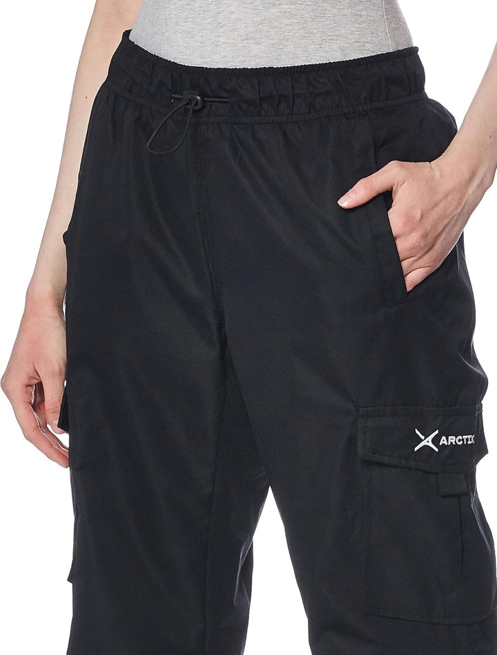 ARCTIX Damen Women's Lumi Fleece Lined Cargo Pant Skihose XL Schwarz, XL Schwarz
