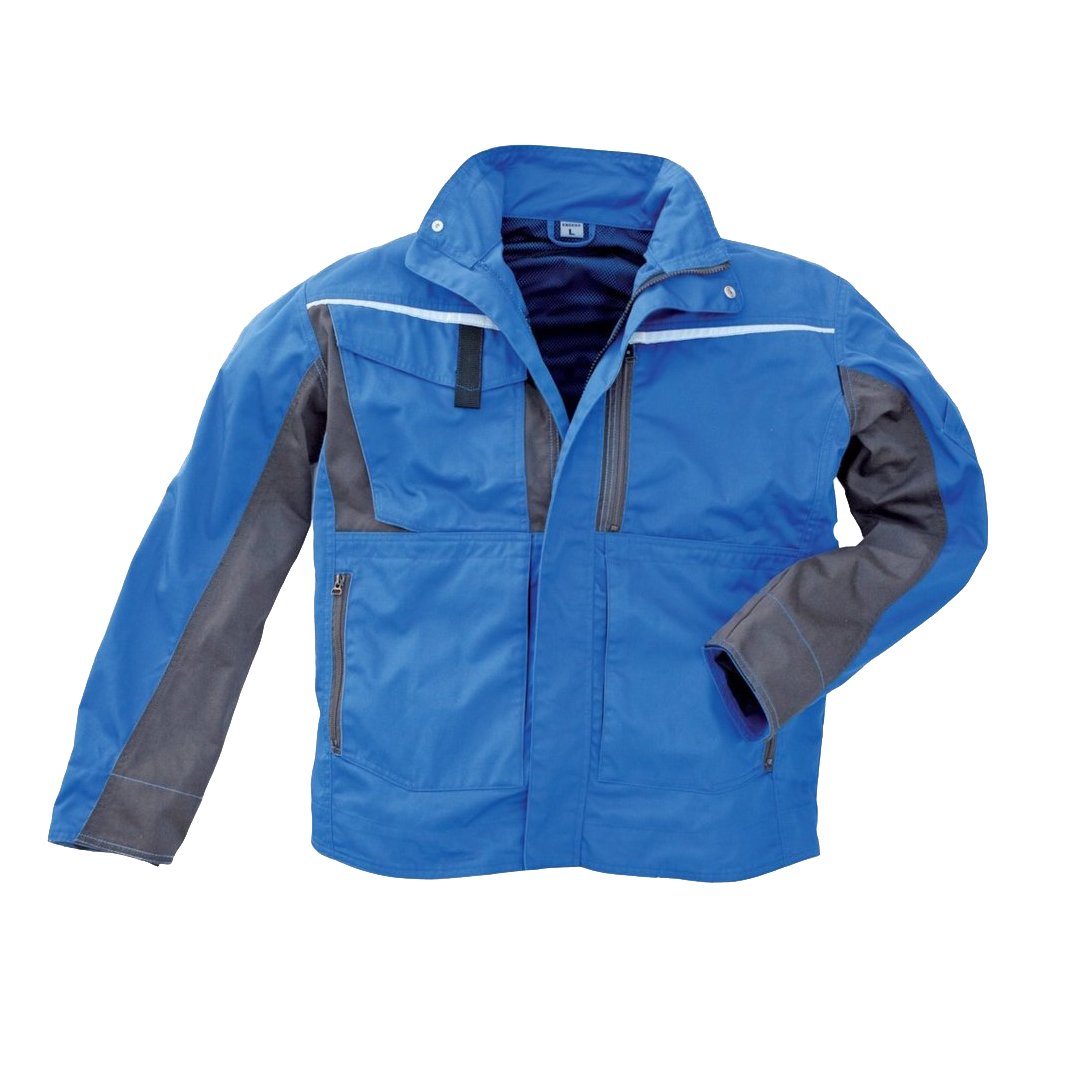 Excess 221-2-41-23/M Arbeitsjacke "Champ", Grösse M, blau / grau