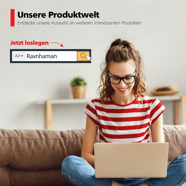 RAVN HAMAN 4 x Sprengringzangen 175 mm Rot - - Sicherungsringzangen mit präzise geformten Zangenspit