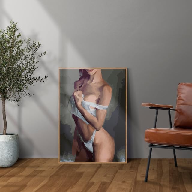 Oh Art! Malen Nach Zahlen Erwachsene Set Mit 3 Pinseln Und Acrylfarben Gemälde Acrylic Malerei DIY L