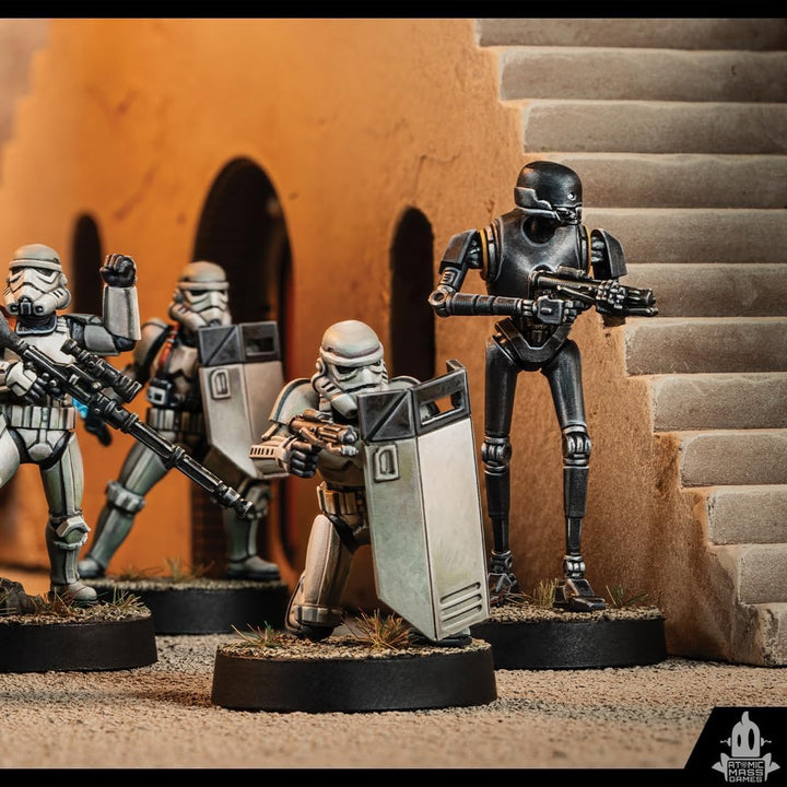 Atomic Mass Games Asmodee Star Wars: Legion Imperial Riot Control Squad Unit Expansion - Maintain Or