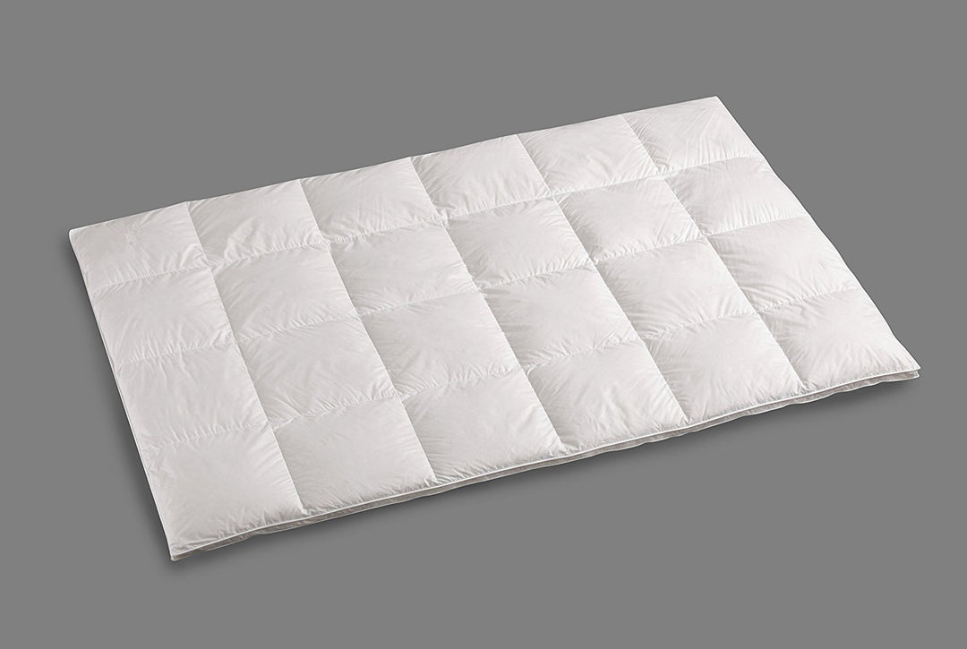 Bettenhaus Sachse Zudecke Steppbett 85% Federn / 15% Daunen, Gr. 135x200 cm, Fb. 01 weiss, ca. 1560