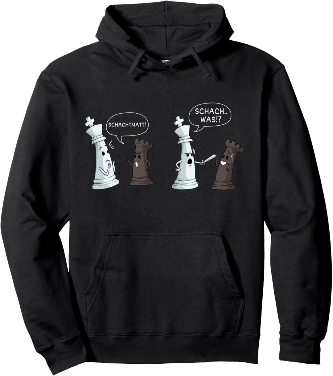 Schachmatt - Schachspiel Schach Spruch Witz Schachspieler Pullover Hoodie
