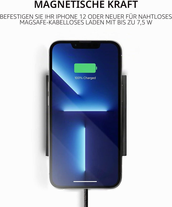 Native Union Drop Magnetisches Kabelloses Ladegerät–MagSafe-Kompatibel für iPhone 14/14 Plus / 14 Pr