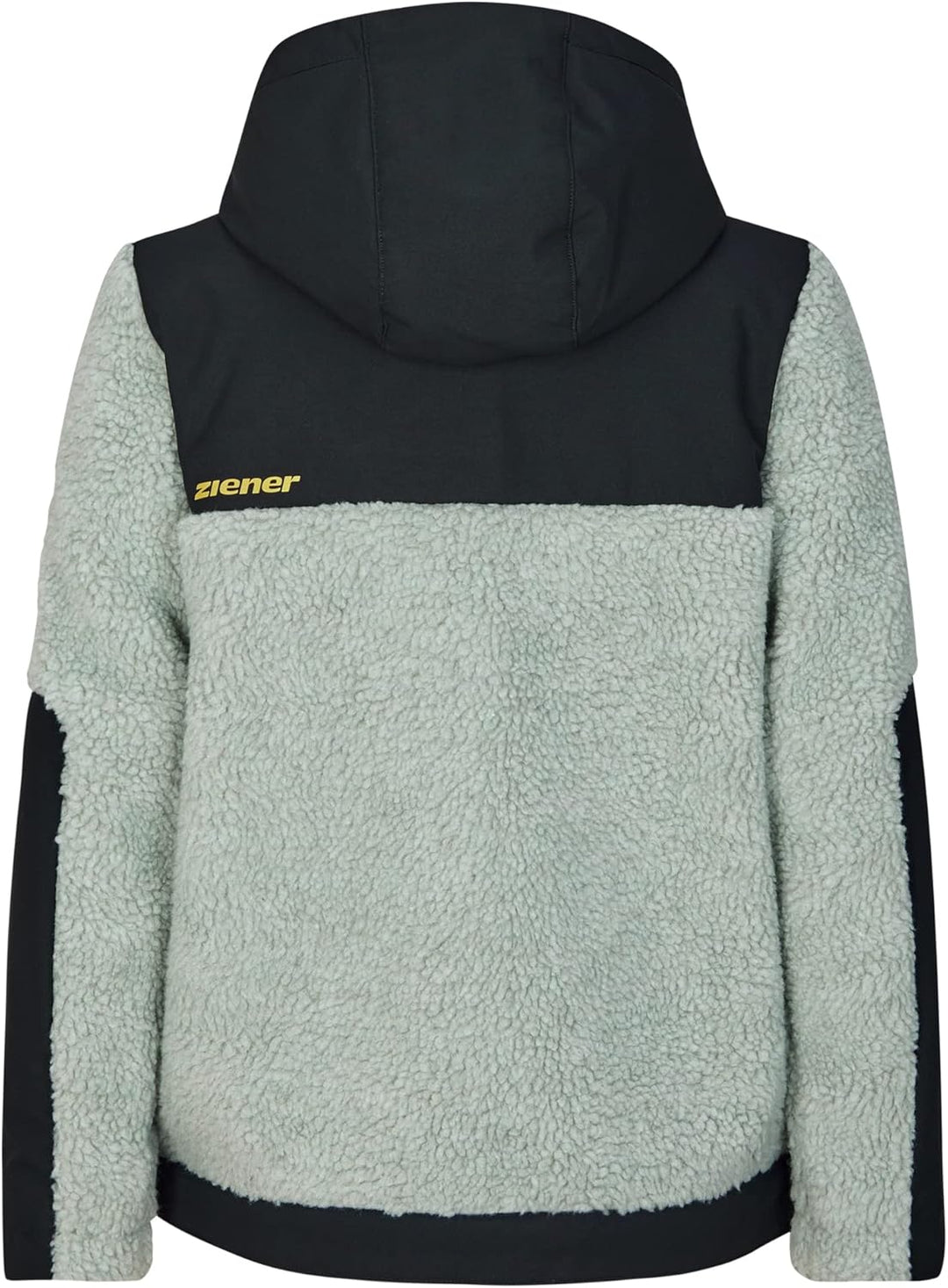 Ziener Jungen Arjun Fleece-Jacke Freizeit/Sport | warm, PFC frei (1er Pack) 104 gray seal, 104 gray