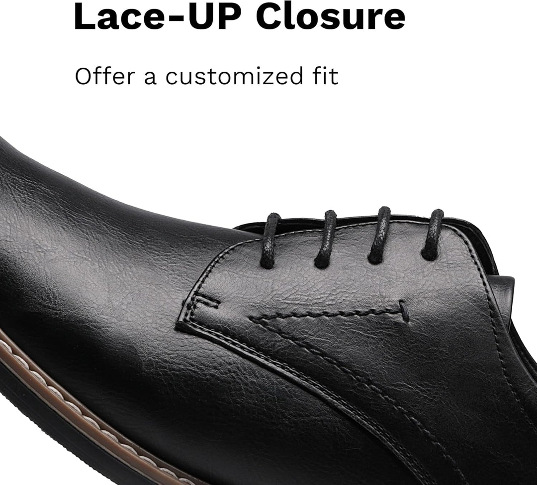 Bruno Marc Herren Anzugschuhe Klassischer Business Lederschuhe Schnürhalbschuhe Derby Oxfords Hochze