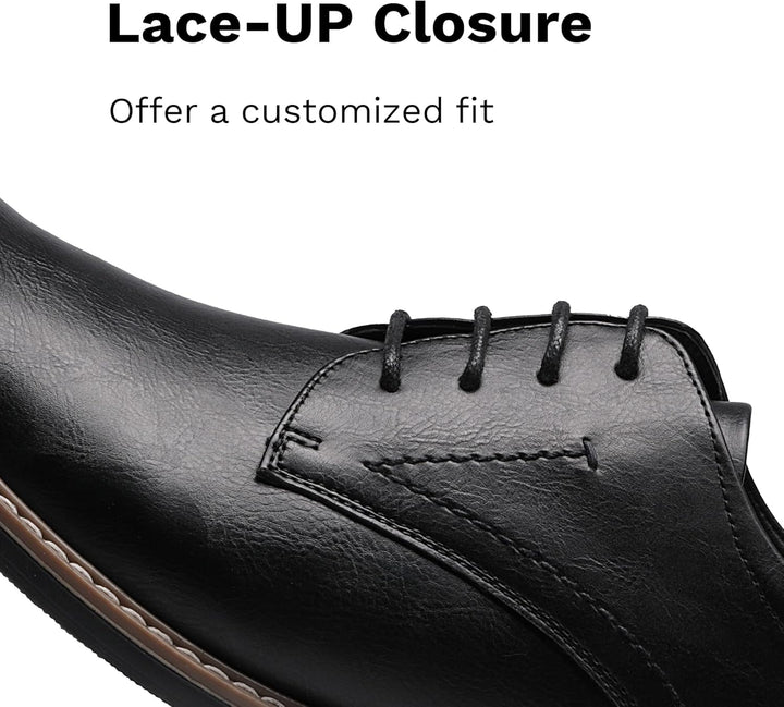 Bruno Marc Herren Anzugschuhe Klassischer Business Lederschuhe Schnürhalbschuhe Derby Oxfords Hochze