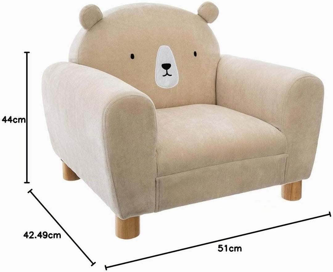 Kindersessel Bär - Beige - Atmosphera créateur d'intérieur cm Beige, cm Beige