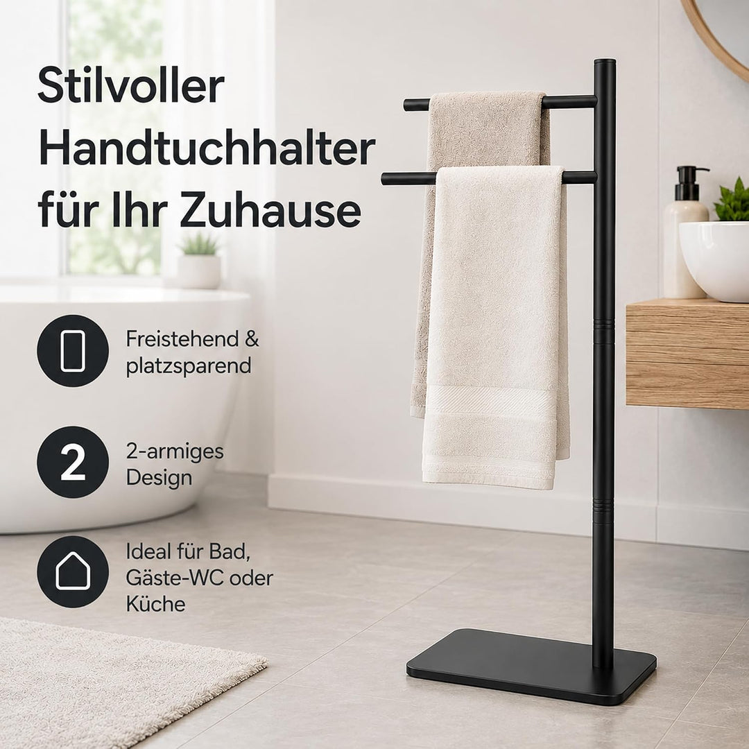 Standhandtuchhalter Slim 18x27x87 cm ohne Bohren