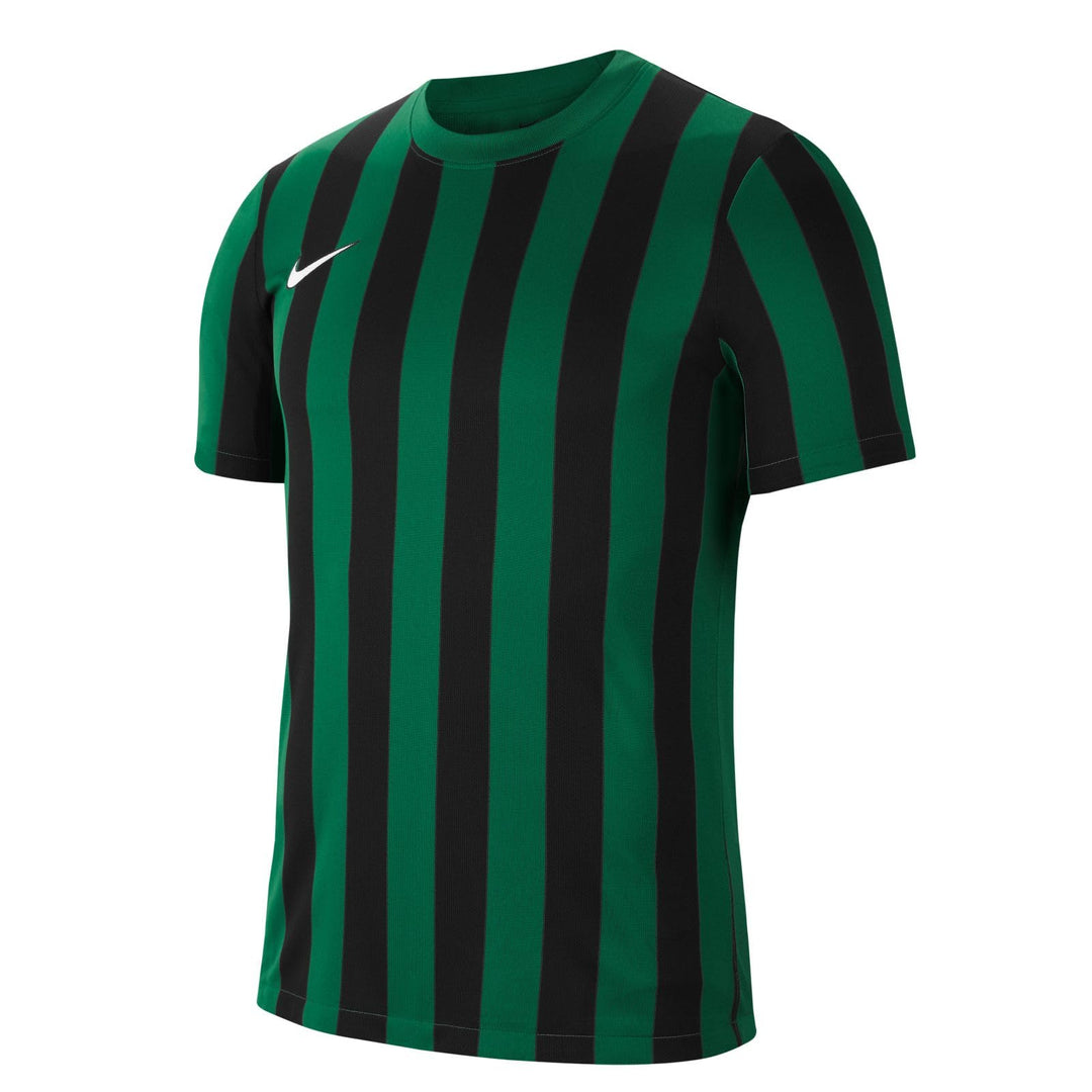 Nike Herren Striped Division Iv Jersey Ss T-Shirt, Pine Green/Black/White