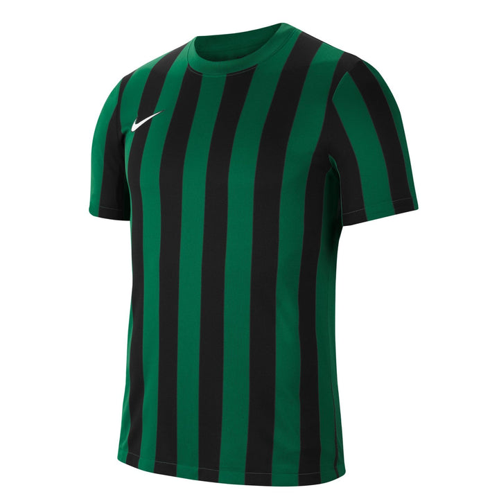 Nike Herren Striped Division Iv Jersey Ss T-Shirt, Pine Green/Black/White