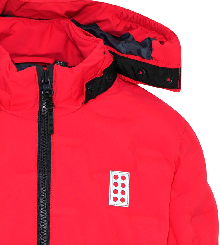 LEGO Jungen Lwjipe 706 - Jacket JACKET 110 Rot, 110 Rot