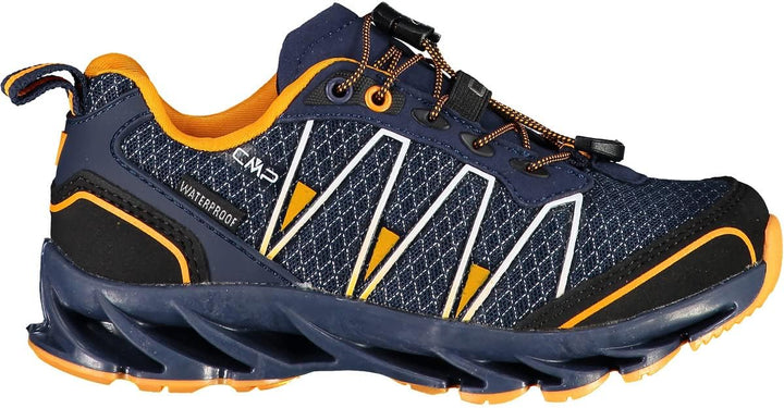 CMP Unisex Kinder Kids Altak Trail Shoes Wp 2.0 Sportschuhe 25 EU Blau Orange B Blue Carrot, 25 EU B