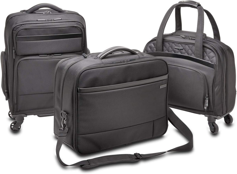 Kensington Laptop Rolltasche Contour 2.0 Pro Overnight Laptop Spinner für bis zu 17 Zoll Laptops, mo