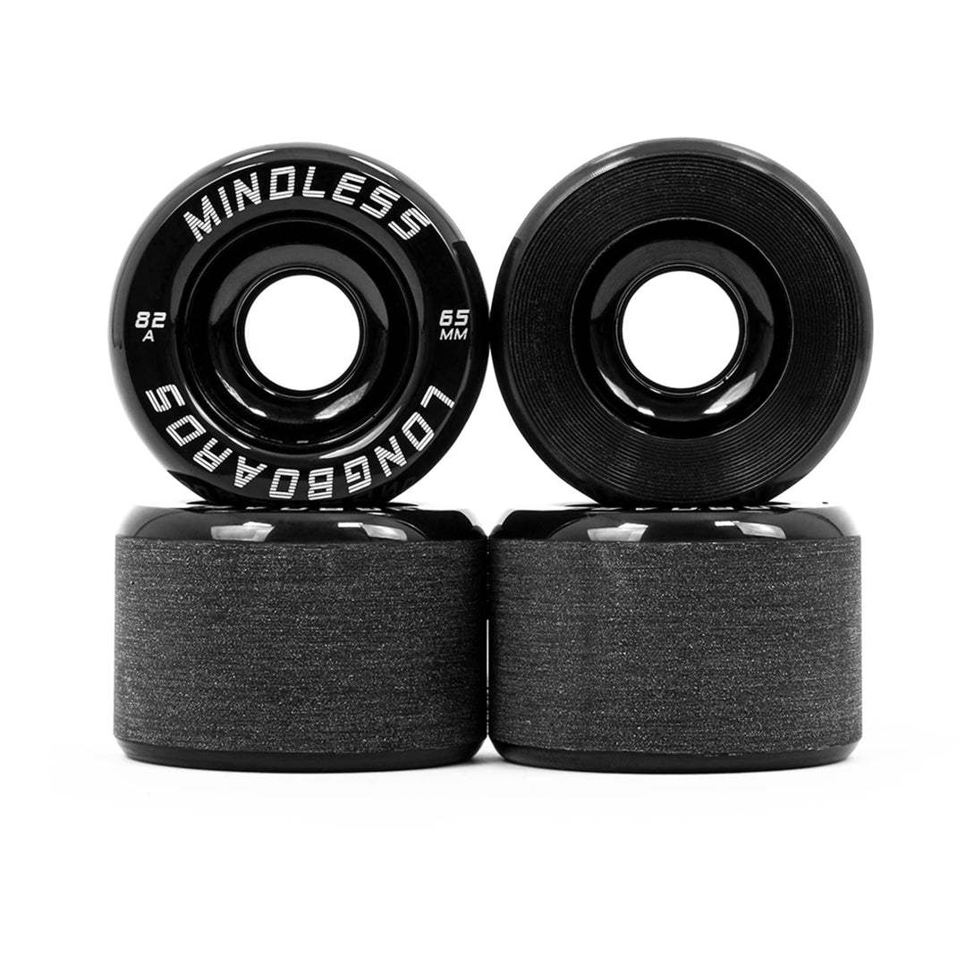 Mindless Longboards Viper Wheels Skateboard-Rollen, Unisex, Erwachsene 65x44 mm Schwarz (Black), 65x
