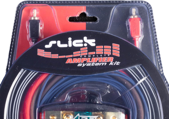 VIBE Audio Slick Verstärker-Verkabelungssatz 8 AWG, VSAWK8-V1 Einzelbett, Einzelbett