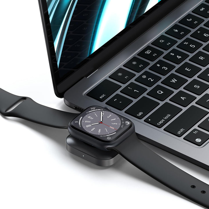 SATECHI Apple Watch Ladegerät USB-C [MFi-Zertifiziert] Tragbares 5W Ladegerät – Kompatibel mit Serie