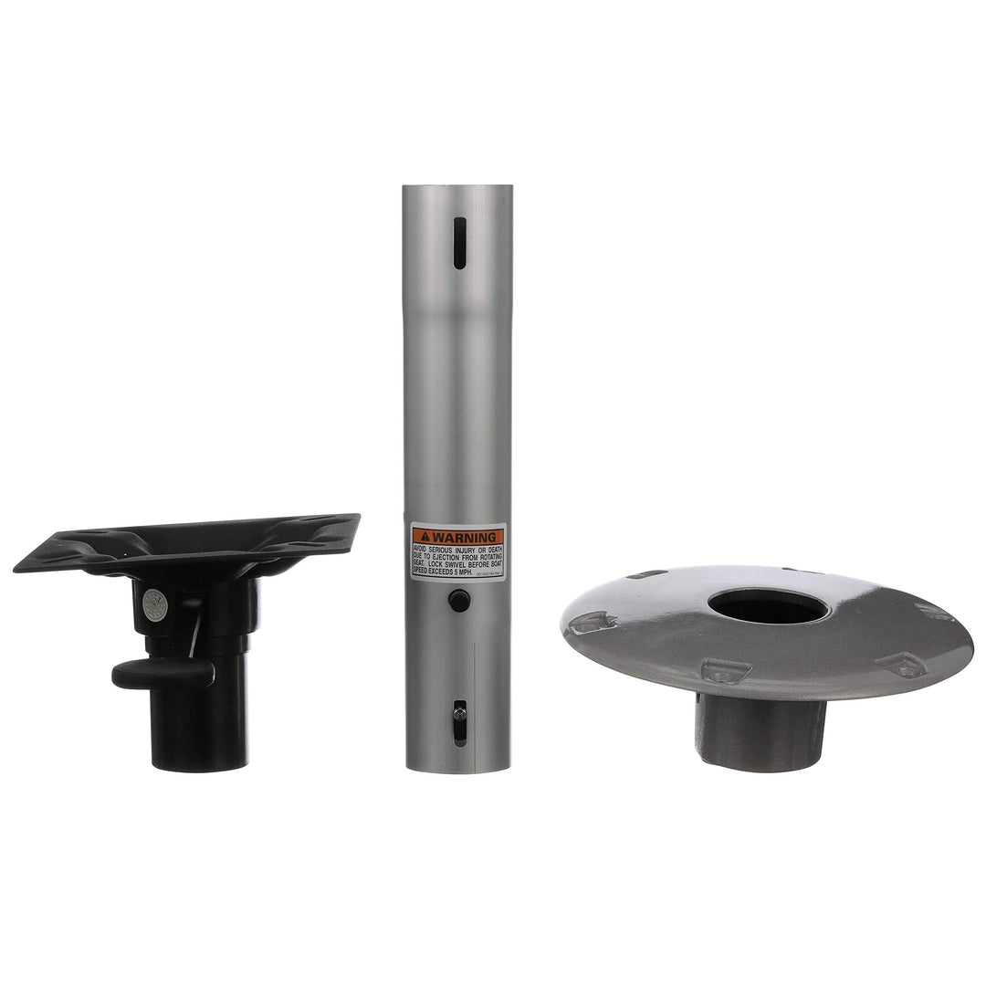 Attwood Swivl-Eze 23809-7 Sitzsockel-Set für Boote, Serie 238, 13 Zoll
