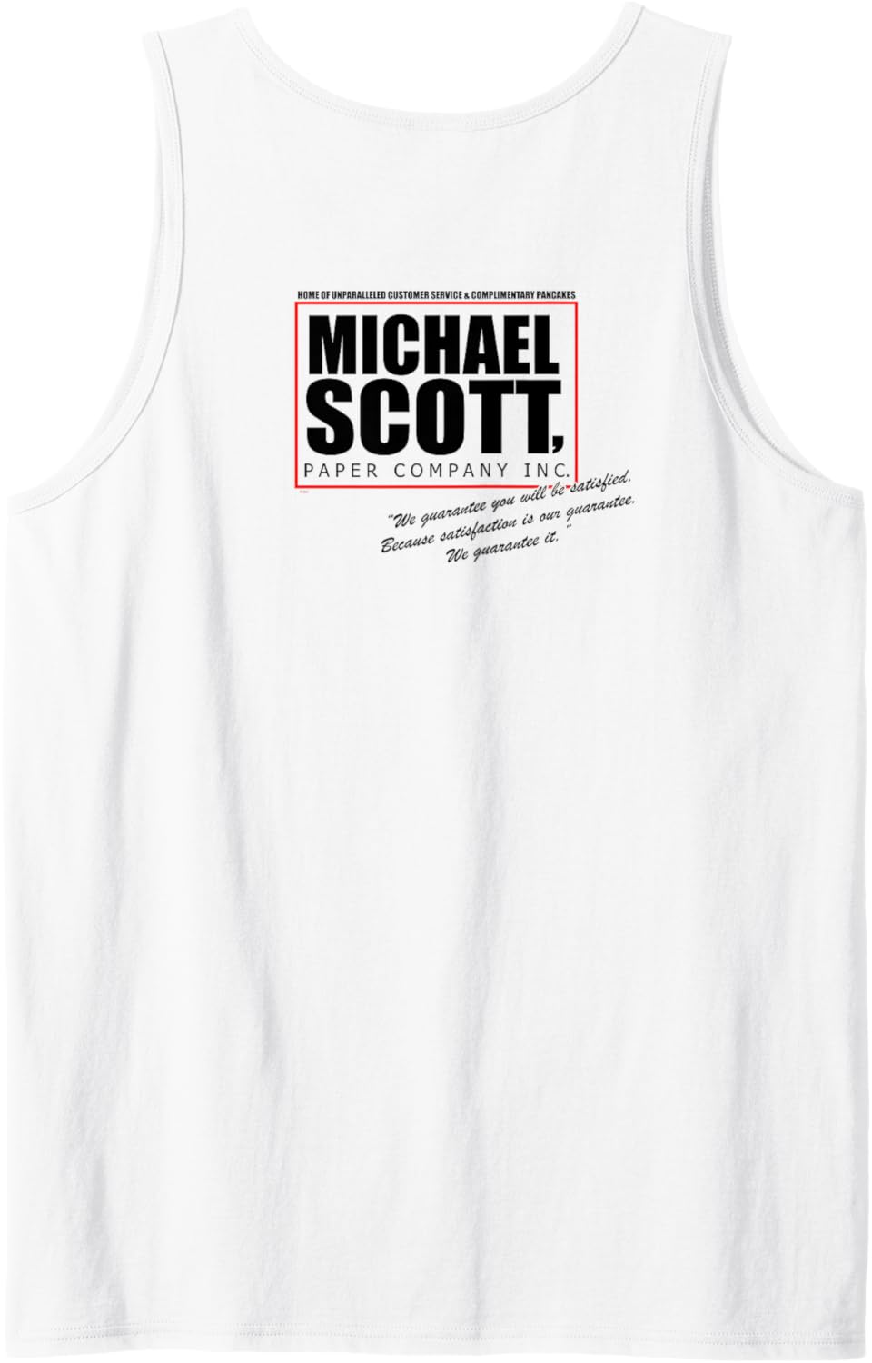 The Office Michael Scott PapierpinselText Tank Top