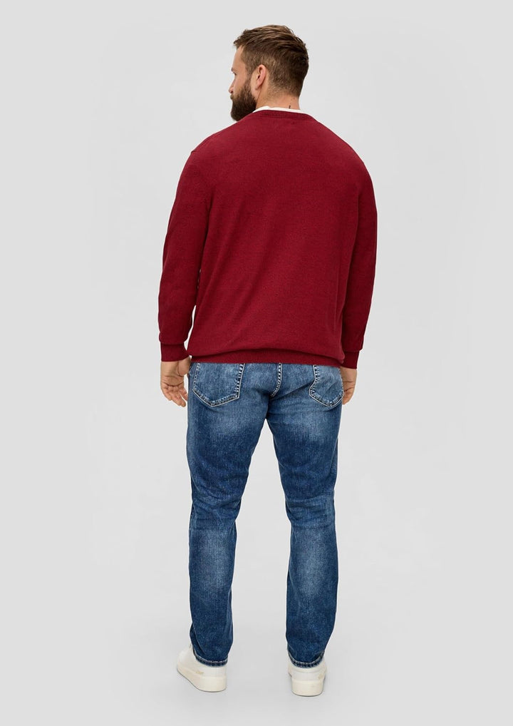 s.Oliver Pullover mit Crew Neck Herren S 39x1, S 39x1
