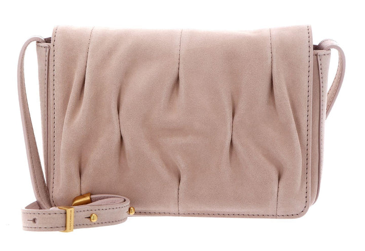 Coccinelle Marquise Goodie Suede Crossbody Bag New Pink
