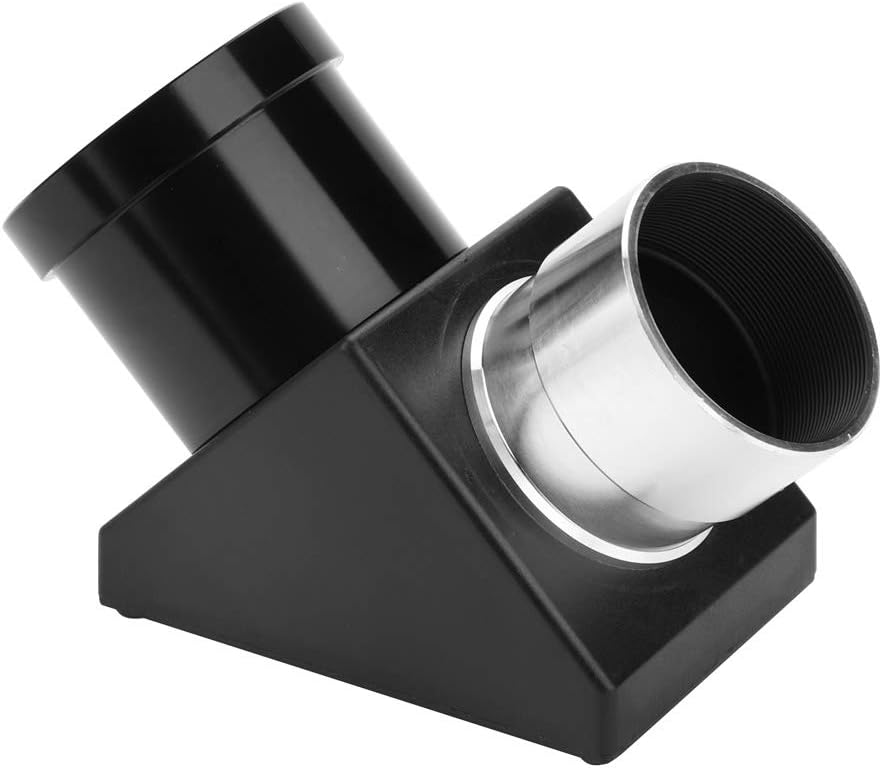 Astronomie Teleskop Prisma Spiegel Okular Adapter,90° Ansicht,Metallkörper Positiver Plane Spiegel D