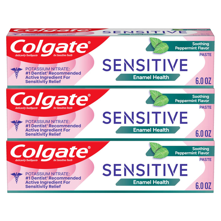 Colgate Sensitive Toothpaste, Prevent and Repair - Paste Formula (6 Ounce, 3 Count)