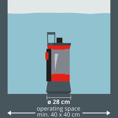 Einhell Schmutzwasserpumpe GE-DP 7935 N-A ECO (790 W, 19.000 ltr./Std., max. Förderhöhe 9 m, Anschlu