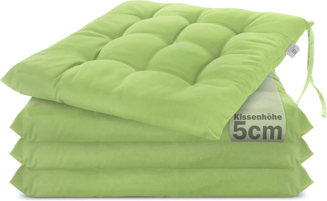 Brandsseller Sitzkissen Dekokissen Stuhlkissen Zierkissen Gartenkissen 9er Steppung - Grösse: ca. 40