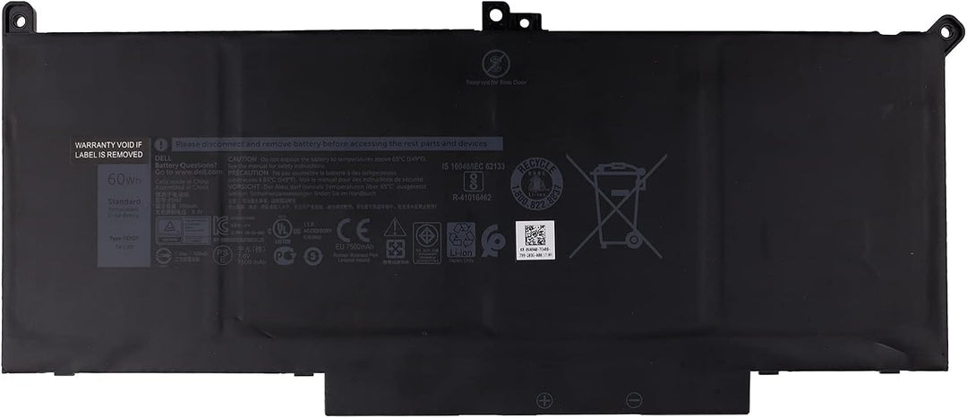 SwarKing Ersatz Akku Kompatibel mit [Dell] Latitude 12 7000 7280 7290 13 7000 7380 7390 P29S002 14 7