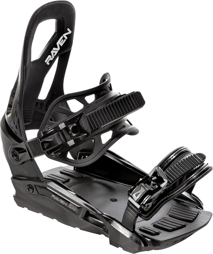 RAVEN Snowboard Bindung s200 oder s230 M/L (40-47) s230 Black, M/L (40-47) s230 Black