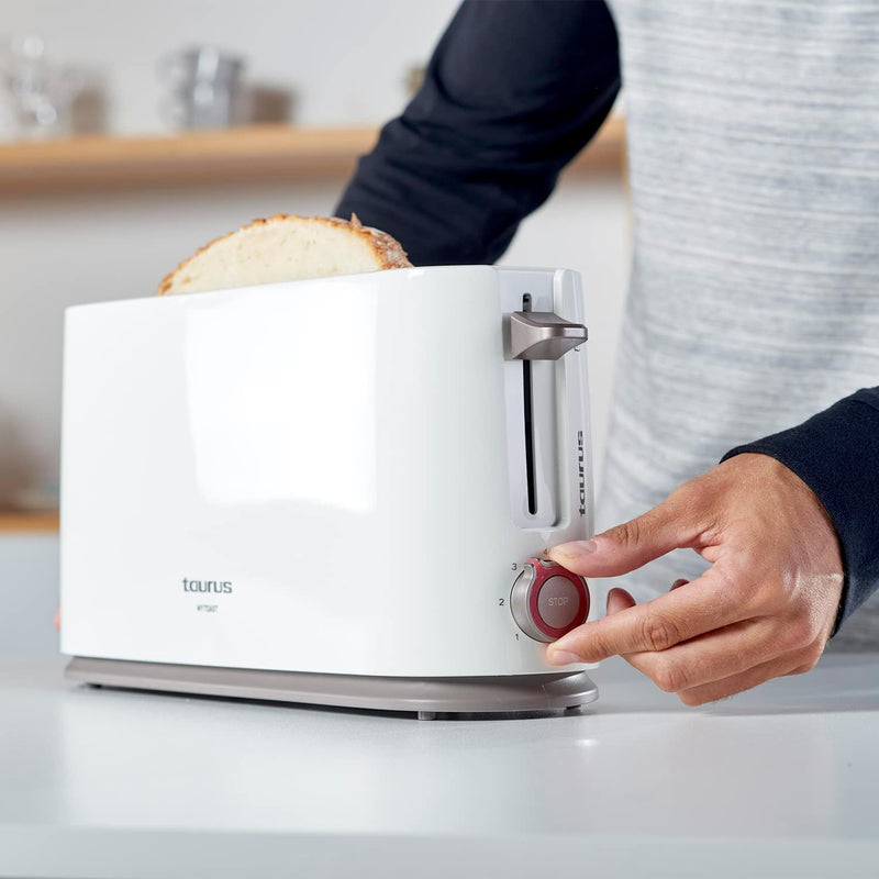 Taurus My Toast Toaster mit langem und extra breitem Schlitz, Kunststoff, mehrfarbig 1 Lange Schlitz