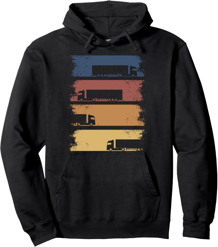 Vintage Lastkraftwagenfahrer Trucker LKW Fahrer Pullover Hoodie